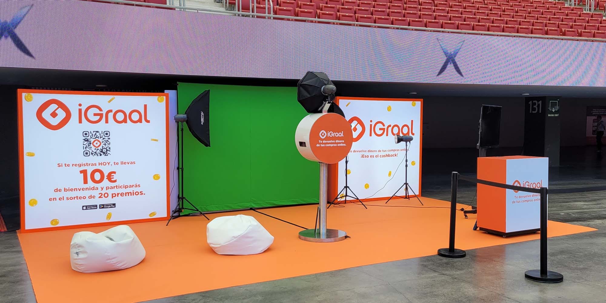 iGraal's Portrait Station at La Velada del Año 3