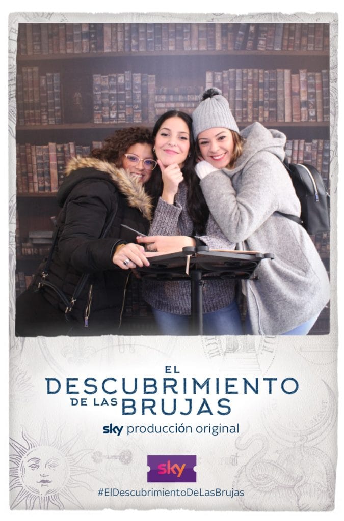 Sky's activation for 'A Discovery of Witches' in Madrid