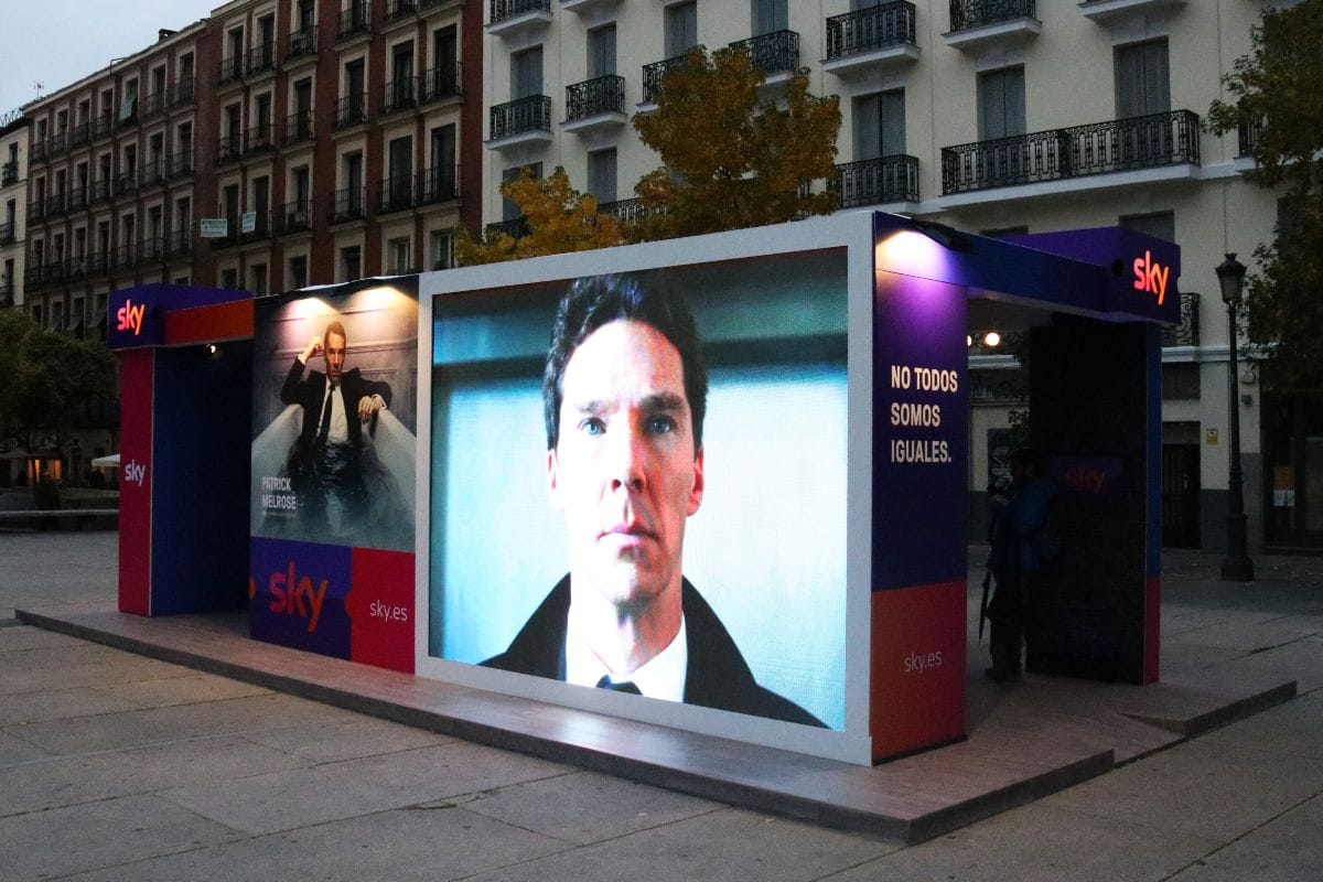 Sky's activation for 'A Discovery of Witches' in Madrid
