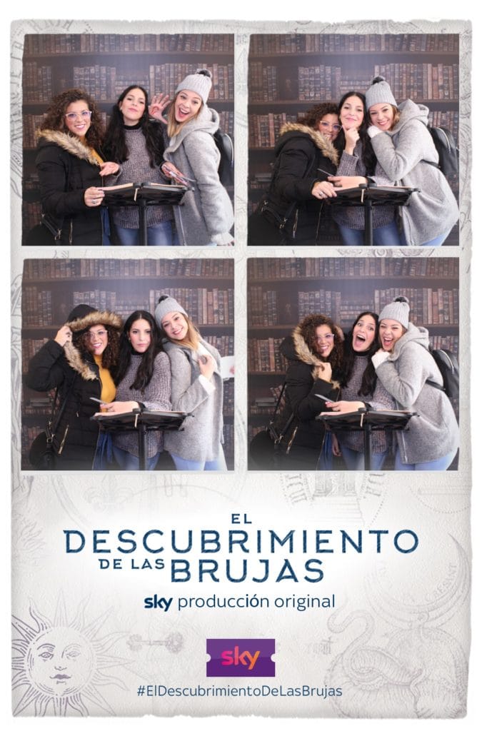 Acción de Sky para 'El descubrimiento de las brujas' en Madrid