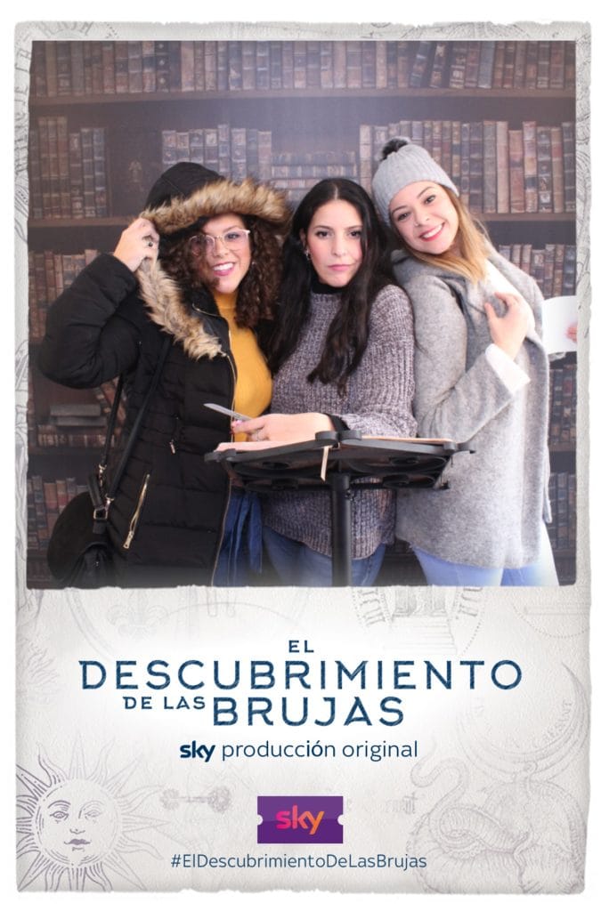 Acción de Sky para 'El descubrimiento de las brujas' en Madrid