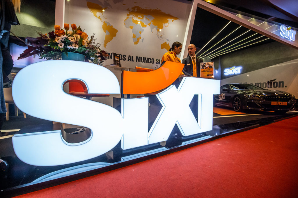 SIXT stand interior 1
